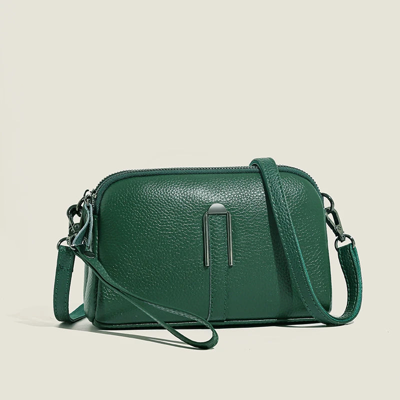 Bolsa Feminina de Couro Legítimo Luxo - ZAUVELLE