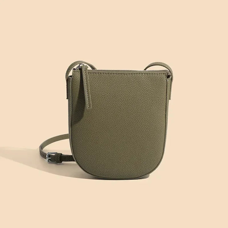 Bolsa Crossbody Feminina em Couro Genuíno - ZAUVELLE