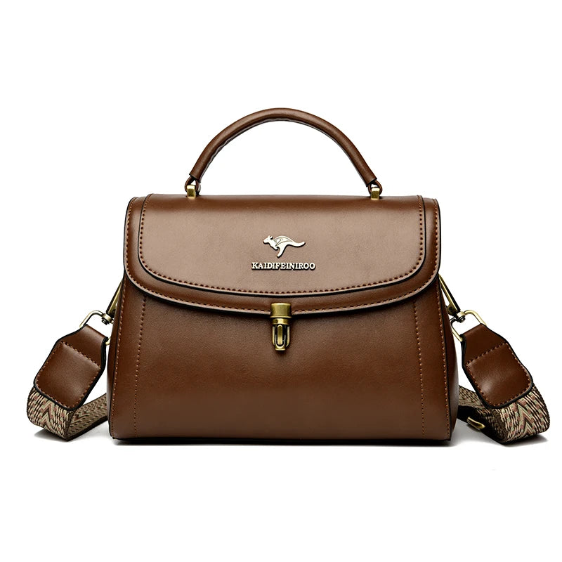 Bolsa Feminina de Couro Luxo 2025 - ZAUVELLE