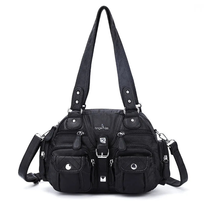Bolsa Feminina Angelkiss Dumpling Luxuosa - ZAUVELLE