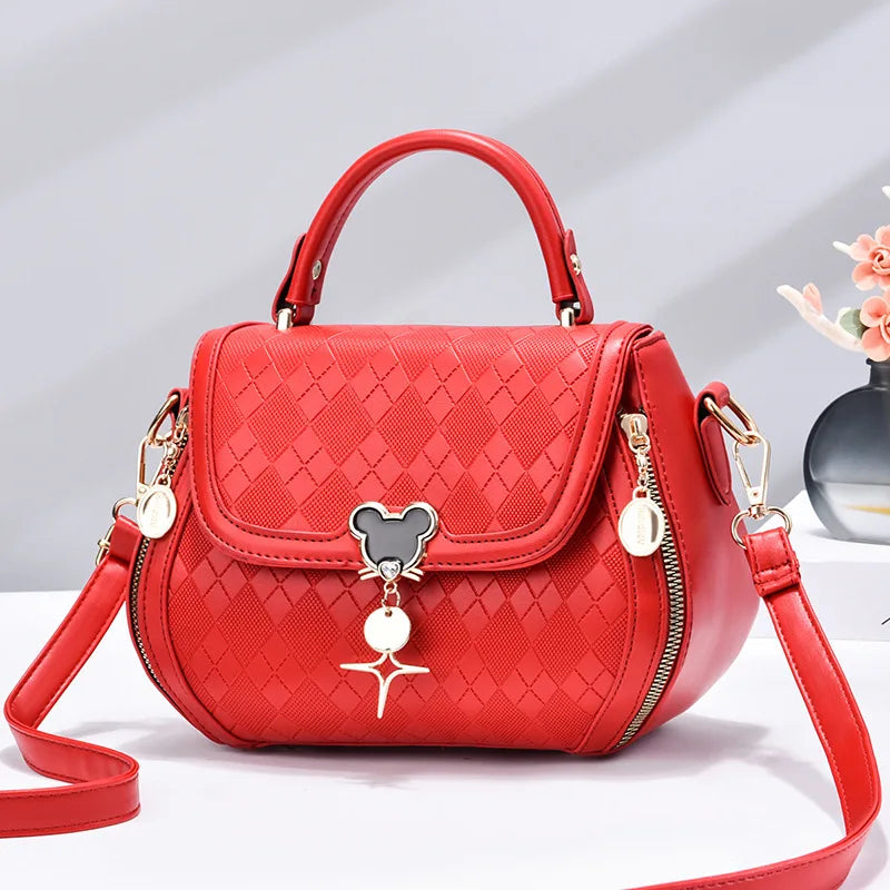 Bolsa Bucket Feminina de Couro Legítimo - ZAUVELLE