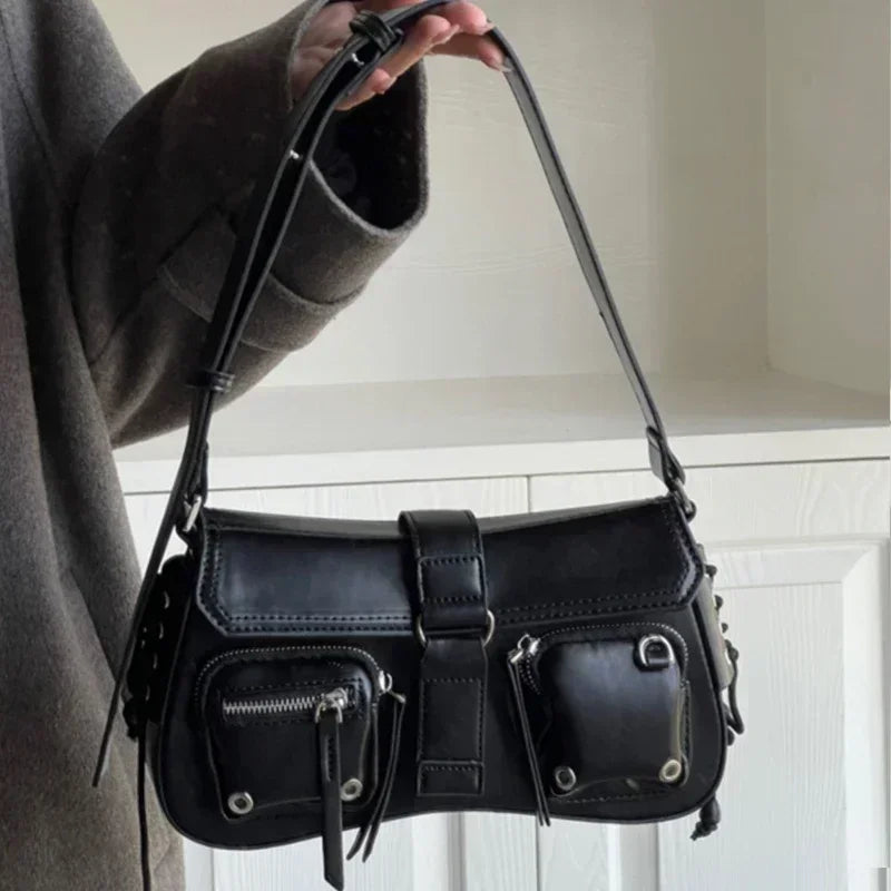 Bolsa Gótica Vintage Estilo Punk Elegante – ZAUVELLE