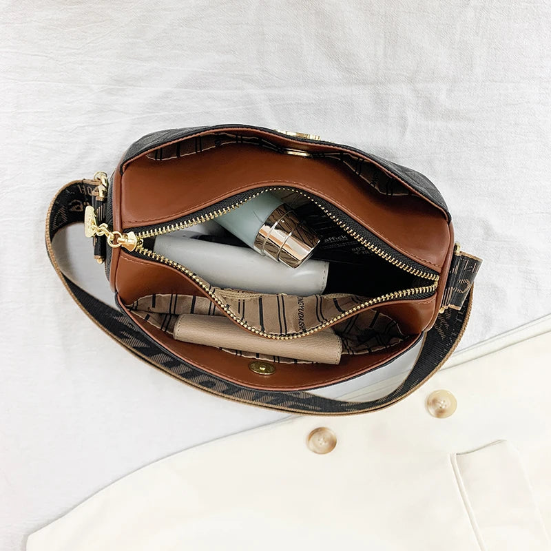 Bolsa Tote Luxuosa com Estampa Xadrez Premium - ZAUVELLE