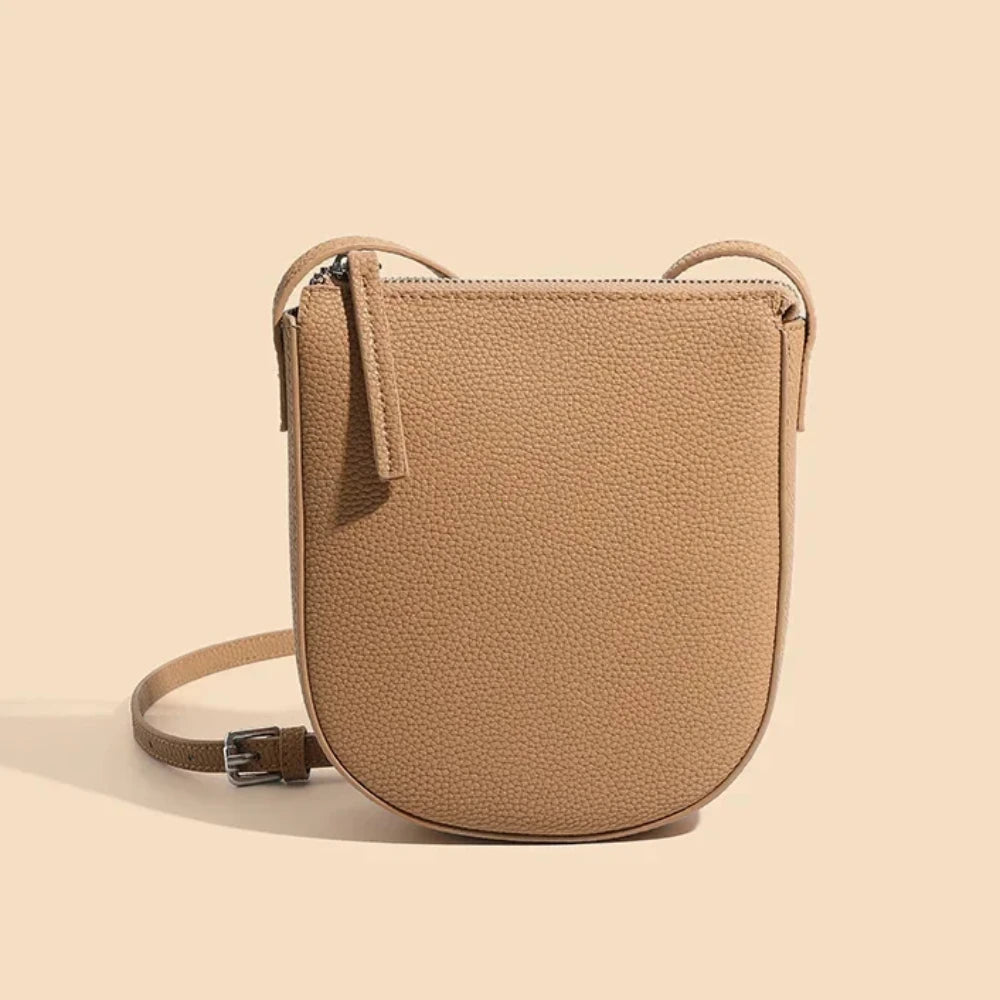 Bolsa Crossbody Feminina em Couro Genuíno - ZAUVELLE