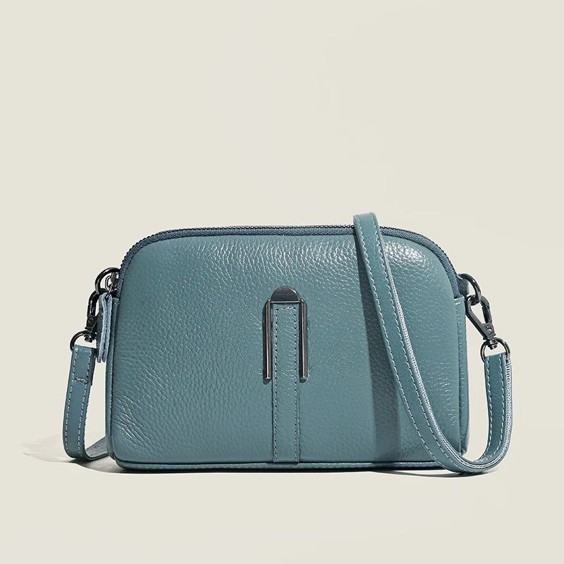 Bolsa Feminina de Couro Legítimo Luxo - ZAUVELLE