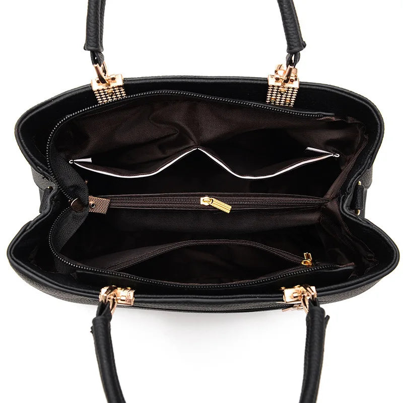 Bolsa de Ombro e Transversal Feminina com Design Sofisticado - ZAUVELLE