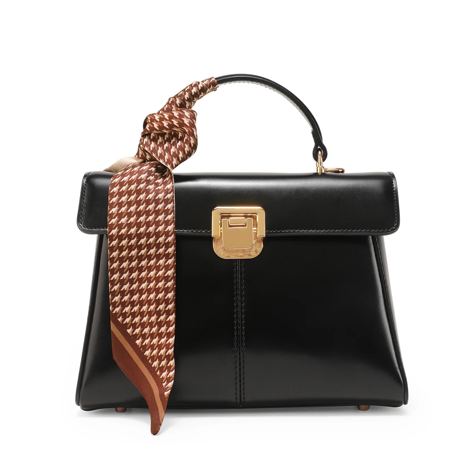 Bolsa feminina com Elegância em Couro Genuíno Luxuoso - ZAUVELLE