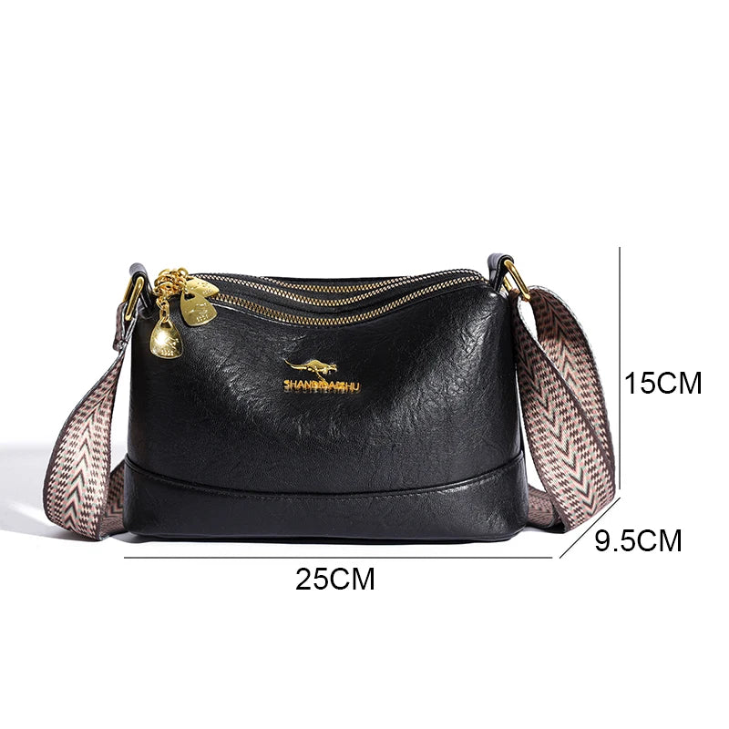 Bolsa Feminina de Couro Legítimo 100% – Luxo, Qualidade Premium e Estilo Elegante - ZAUVELLE