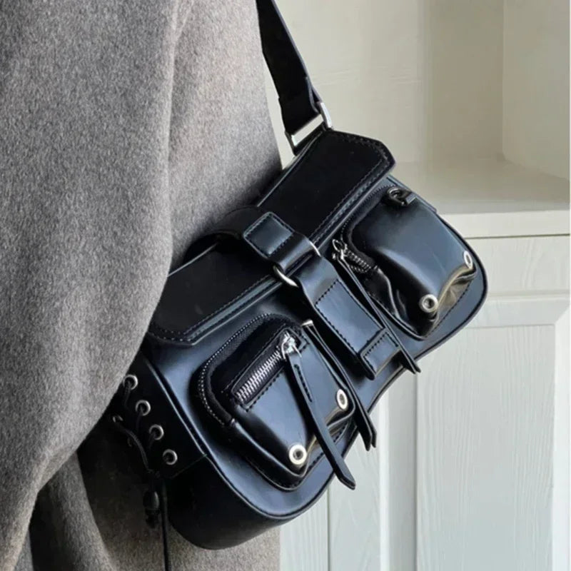Bolsa Gótica Vintage Estilo Punk Elegante – ZAUVELLE