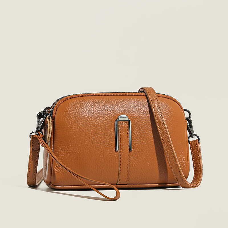 Bolsa Feminina de Couro Legítimo Luxo - ZAUVELLE