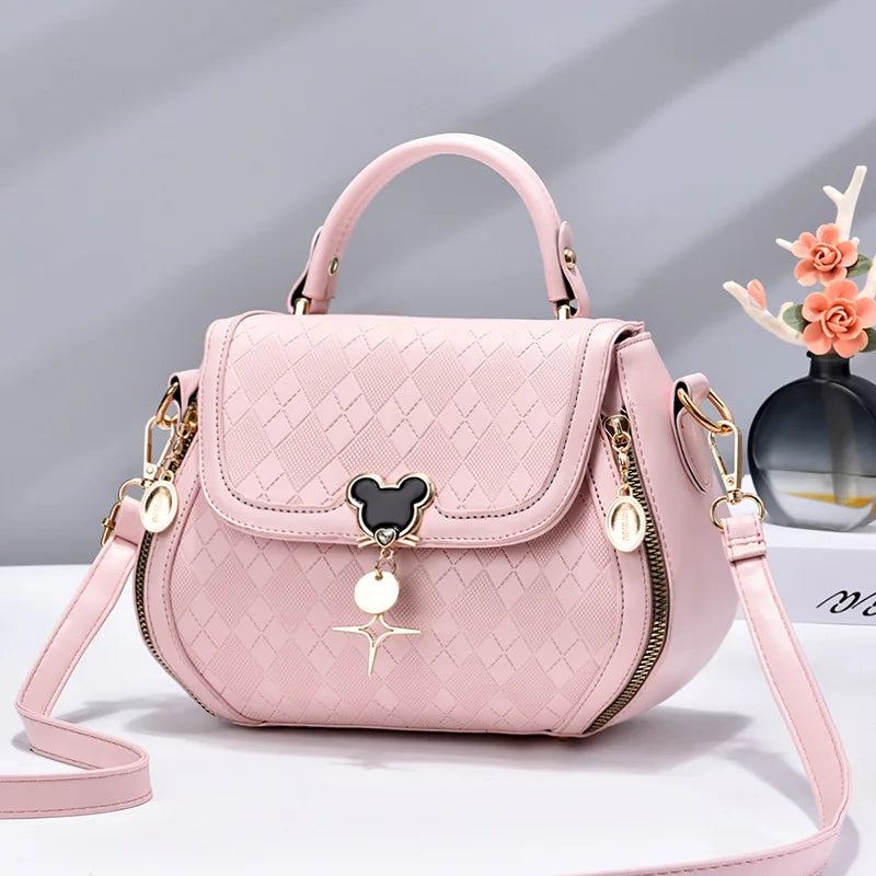 Bolsa Bucket Feminina de Couro Legítimo - ZAUVELLE