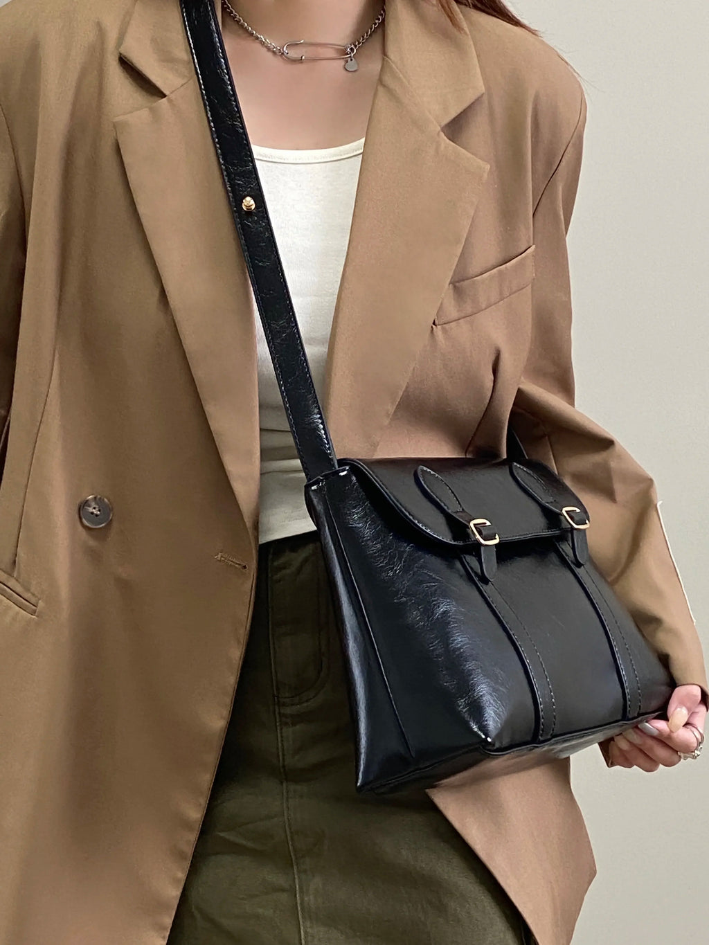Bolsa Feminina Vintage Grande – Tote e Transversal Luxo - ZAUVELLE