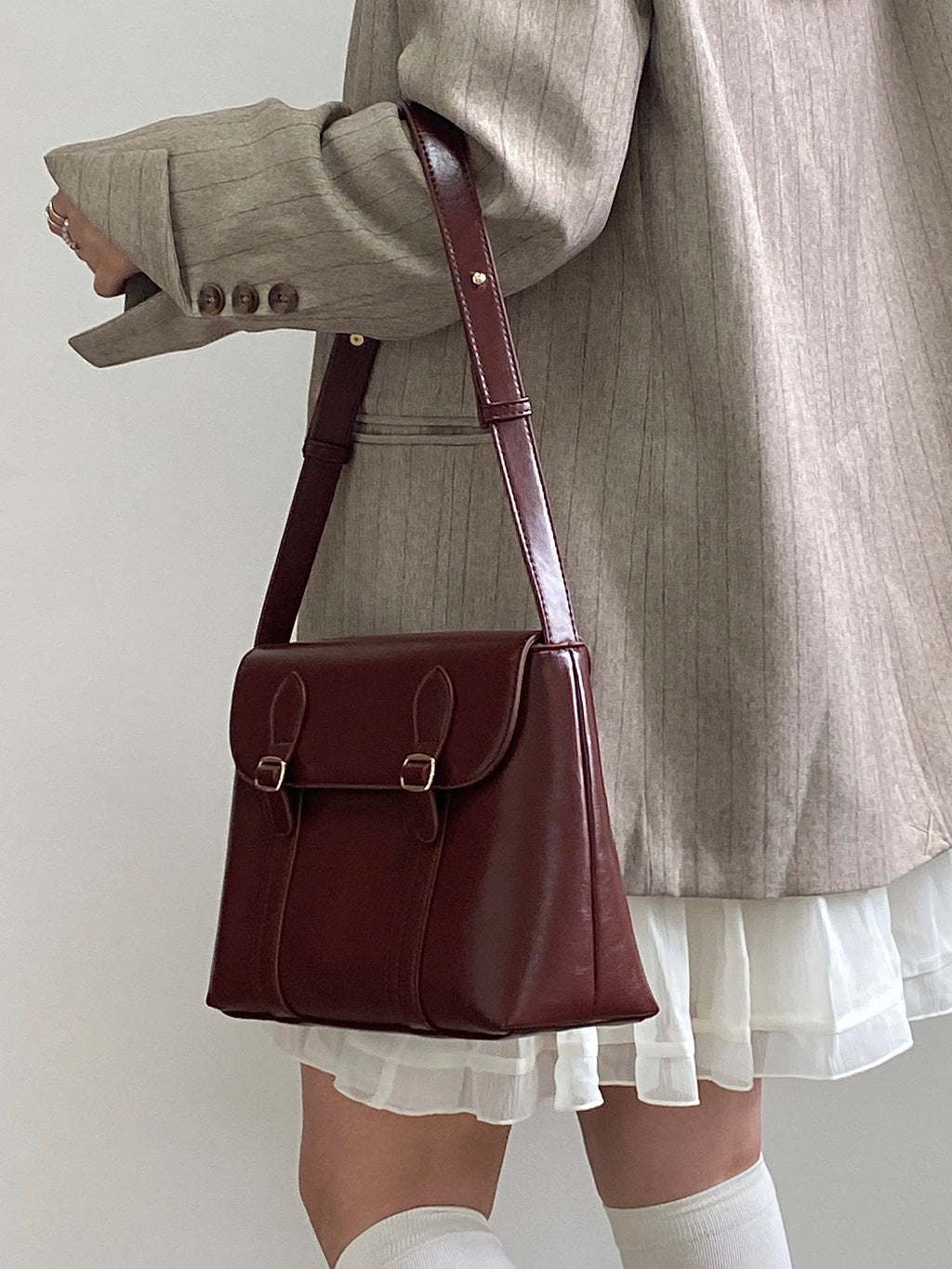 Bolsa Feminina Vintage Grande – Tote e Transversal Luxo - ZAUVELLE