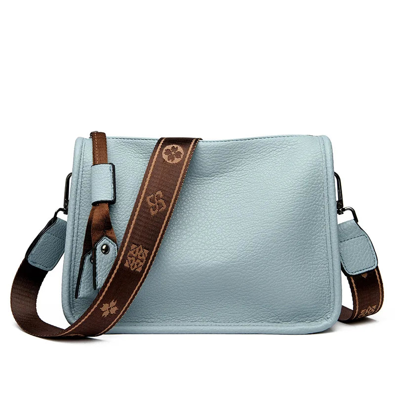 Bolsa Feminina de Couro Legítimo 2025 - ZAUVELLE