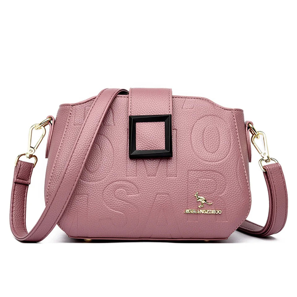 Bolsa de Ombro e Transversal Feminina – Designer Fashion para Viagem e Dia a Dia - ZAUVELLE