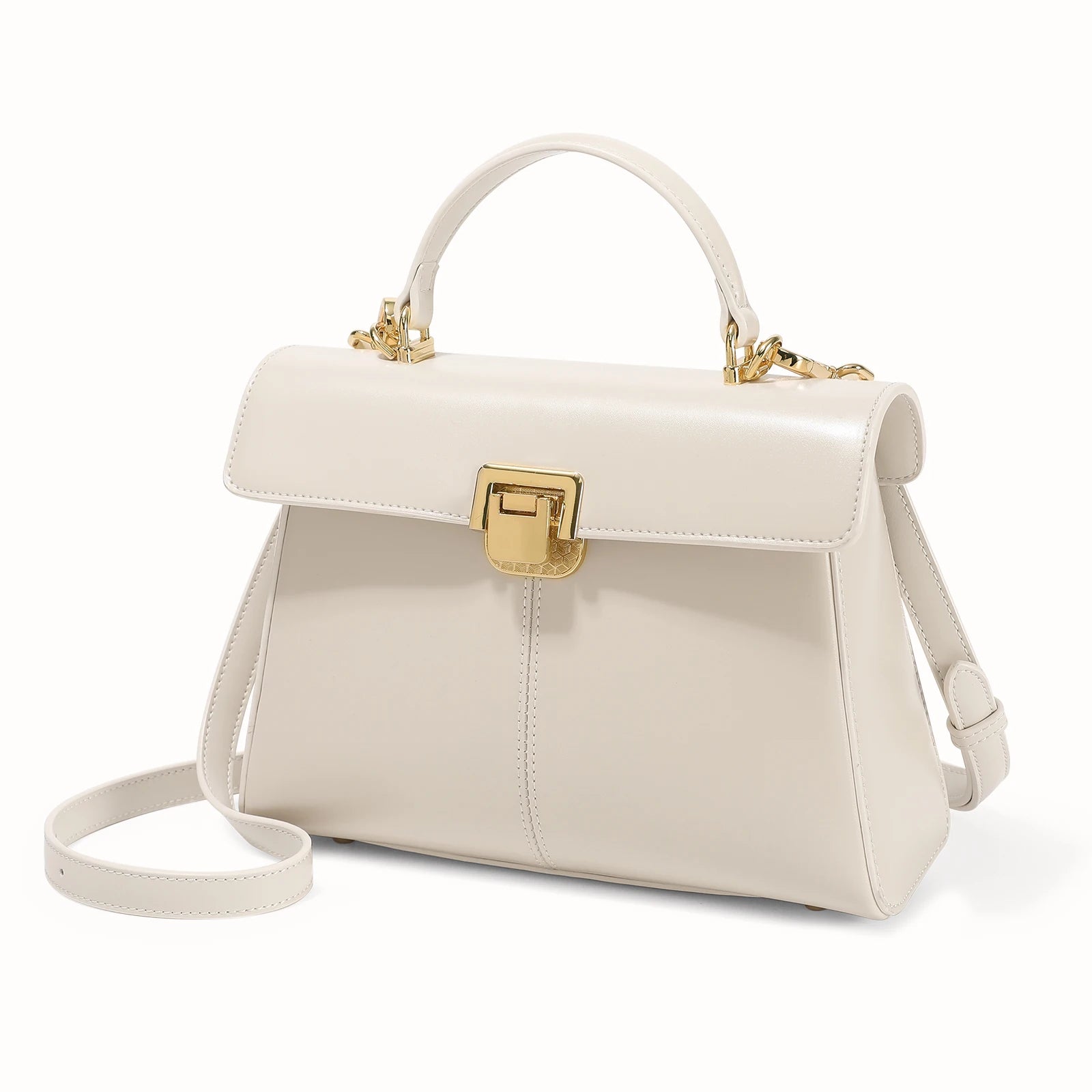 Bolsa feminina com Elegância em Couro Genuíno Luxuoso - ZAUVELLE