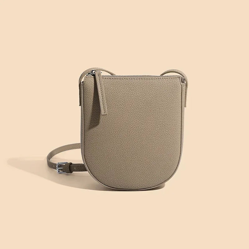 Bolsa Crossbody Feminina em Couro Genuíno - ZAUVELLE
