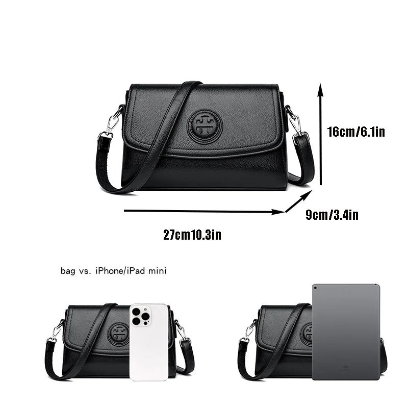 Bolsa Feminina de Couro 2024 – Estilo e Luxo - ZAUVELLE