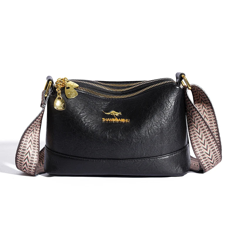 Bolsa Feminina de Couro Legítimo 100% – Luxo, Qualidade Premium e Estilo Elegante - ZAUVELLE