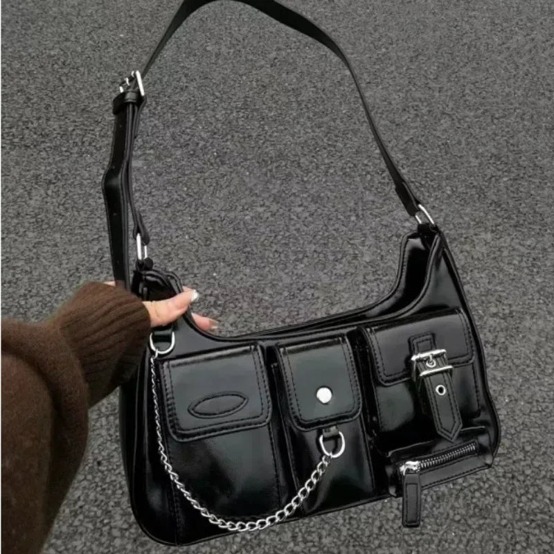 Bolsa Gótica Vintage Estilo Punk Elegante – ZAUVELLE